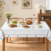 3 Pack Notebook Paper Plastic Tablecloths Disposable Rectangle Table Covers