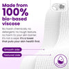 Clean Skin Club Healthy Aging Clean Towels® XL, Smooths, Treated for Extra Softness, Disposable Face Towels, Anti Aging Makeup Remover Dry Wipe, 4 Packs, 200 Ct Total
