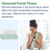 Tork Universal Facial Tissue Flat Box White, 2-ply, 30 x 100, TF6710A