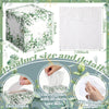Fourluoo 12 Pack Eucalyptus Facial Tissues Cube Boxes, 600 Sheets 3 Ply