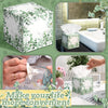Fourluoo 12 Pack Eucalyptus Facial Tissues Cube Boxes, 600 Sheets 3 Ply