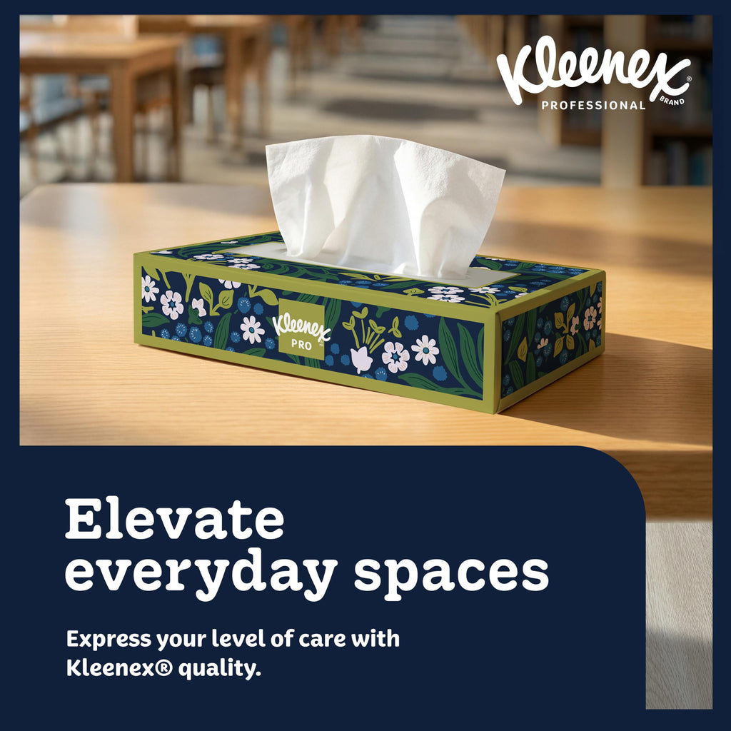 Kleenex Professional Facial Tissue, Bulk, 36 Boxes x 100 Tissues (21400)