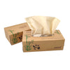 JXDSICH Bamboo Facial Tissues，soft nature bamboo facial tissue,100% virgin bamboo,Bulk carton of 8 boxes (100 Tissues per boxes,800 Tissues Total) | kraft paper Box, 3 Ply tissues