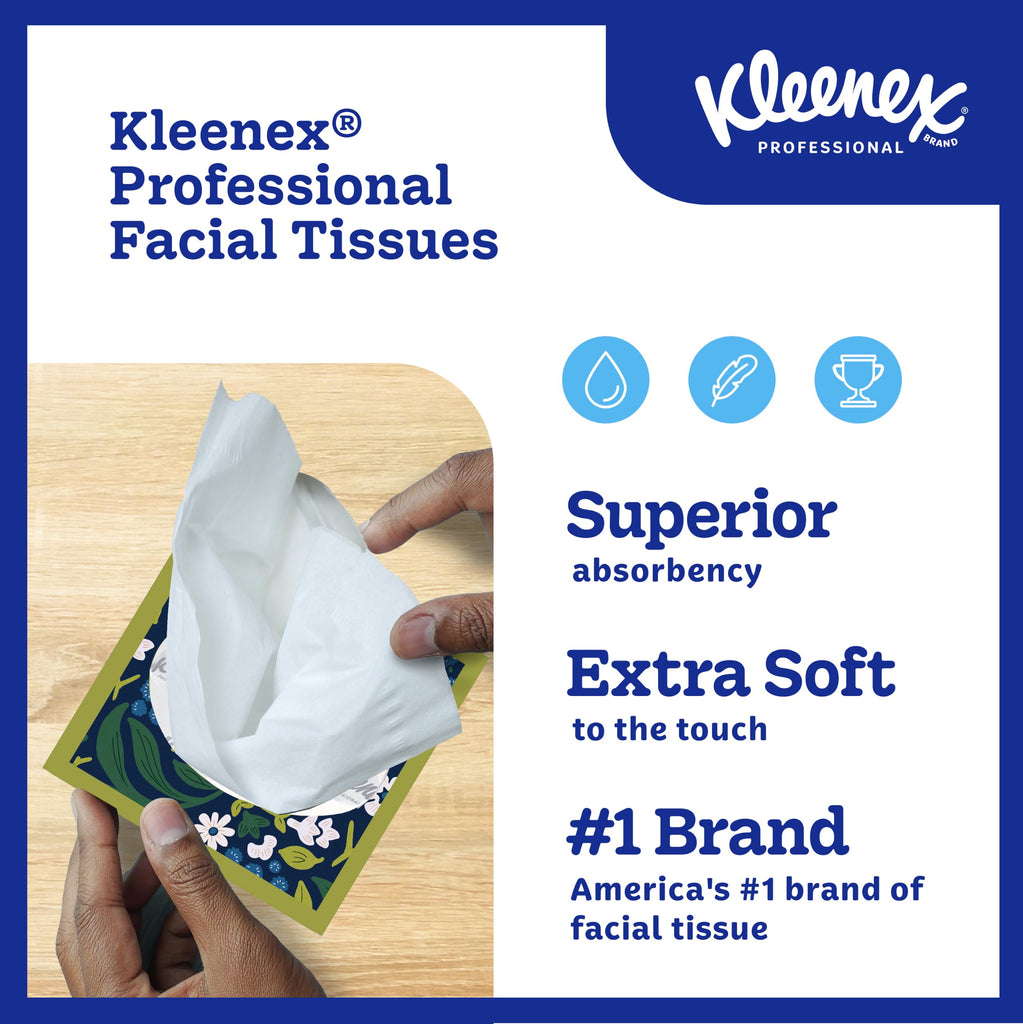Kleenex Professional Facial Tissue, Bulk, 36 Boxes x 90 Tissues (21270)