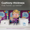 Puffs Facial Tissues Ultra Soft, 4 Mega Cube Boxes, 72 Facial Tissues per Box, Allergies and Colds (Packaging May Vary)