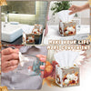 Fourluoo 12 Pack Fall Pumpkin Facial Tissues Cube Boxes 3 Ply 600 Sheets