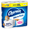 Charmin Ultra Soft Toilet Paper, 12 Mega XL Rolls = 72 Regular Rolls