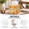 Minimalism Fall Autumn Tissue Box Square, Maple Leaves Tissue Box for Thanksgiving.