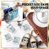 Fuutreo 120 Pack Pocket Tissues Travel Packs Bulk, 3 Ply Individual