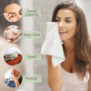WOWOTEX Disposable Face Towels, Ultra Soft Thick Clean Facial Towels 4 Box