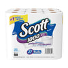 Scott 1000 Sheets Per Roll Toilet Paper, 27 Rolls, Bath Tissue