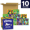 Kleenex Ultra Soft Facial Tissues, 10 Cube Boxes, 80 Tissues per Box