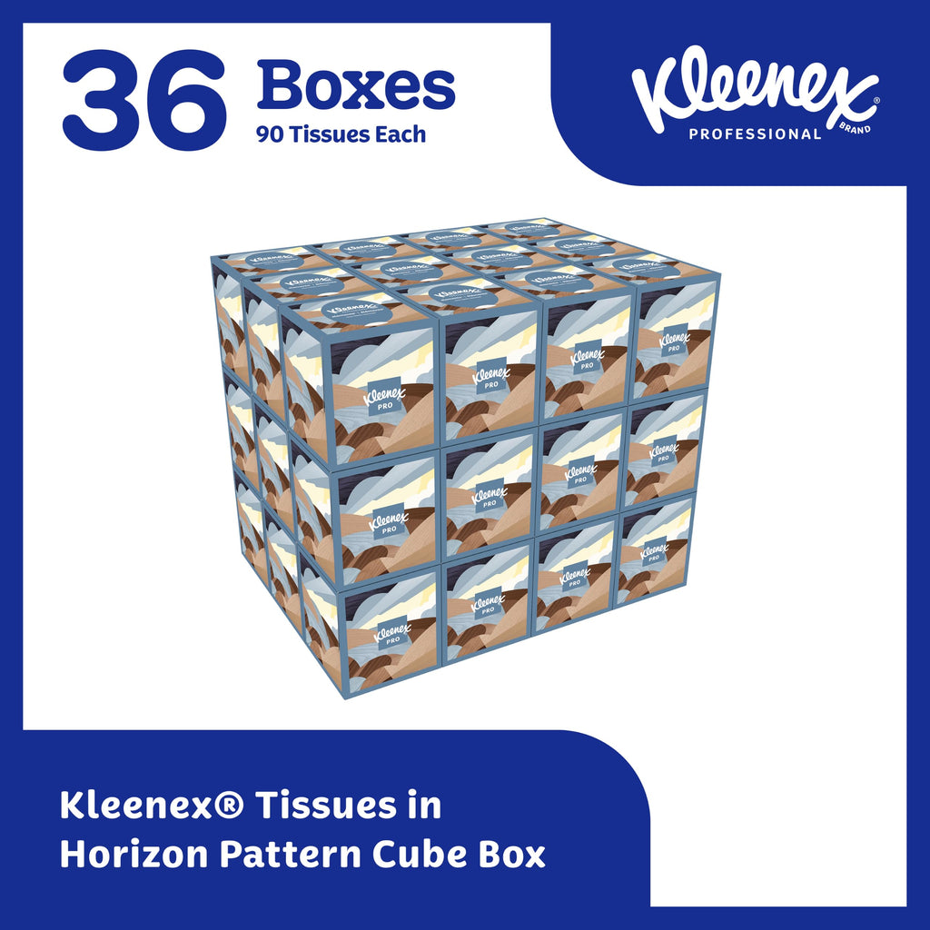 Kleenex Professional Elements Facial Tissue, Bulk, 36 x 90 Tissues (56027)