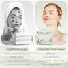 WOWOTEX Disposable Face Towels, Ultra Soft Thick Clean Facial Towels 2 Box