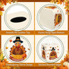 Thyle 2 Pcs Thanksgiving Tissue Box Cover Turkey Square Tissue Case Holder