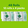 Seventh Generation, Bath Tissue, 12 Roll, pack of 4