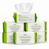 ForPro Pure & Simple Travel Facial Towels, 600ct, 8"x8", Vegan Cruelty-Free