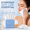 PoeticEHome Disposable Face Towels, Soft Dry Wipes, 6 Pack, 600 Count