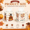 Thyle 2 Pcs Thanksgiving Tissue Box Cover Turkey Square Tissue Case Holder