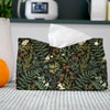 PaJiaNi Dark Green Botanical Tissue Box Cover Rectangle for Office Decor