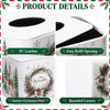 Thyle 2 Pcs Winter Christmas Square Facial Tissue Box Cover