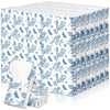 Therwen 100 Pack Pocket Tissues Travel Bulk 1000 Sheet, Butterfly