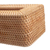 Rattan Tissue Box Cover Natural Rectangular 10 x 6.1 x 4.1 Inch (Natural)