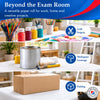Henry Schein Exam Table Paper, 21" x 225', Smooth, Multi-Purpose, 12 Rolls