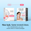 Olay Makeup Remover Wipes, Daily Facials Hydrating Face Cleanser for Normal to Dry Skin, Alcohol & Fragrance Free, Soft Face Wash Towels, Travel Essentials for Women, Convenient Dry Cloths, 66 ct