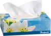 Finetouch Facial Tissues Boxes Bulk, Soft 2-Ply, 130 Sheets, 6 Pack