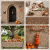 party greeting 100Ft x 51Inch Vintage Stone Brick Wall Tablecloth Roll