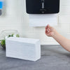 Restaurantware Multifold Paper Towels 250 Pack of 9.5 x 9.25 Inch Absorbent Hand Drying Towels Spill Cleaning Disposable White