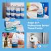 Georgia-Pacific Angel Soft Professional Series 2-Ply Facial Tissue (48580), 100 Sheets Per Box, 30 Tissue Flat Boxes Per Bulk Case