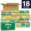 Kleenex Lotion Facial Tissues, 18 Flat Boxes, 180 Tissues per Box