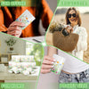 Therwen 100 Pack Pocket Tissues Travel Bulk 1000 Sheet, Wildflowers