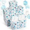 Lincia 12 Pack Facial Tissues Cube Boxes with 80 Sheets, Fresh Style