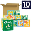 Kleenex Lotion Facial Tissues, 10 Cube Boxes, 80 Tissues per Box