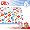 Premium Bulk Tissues, 8 Boxes of 230 Count, 2-Ply Soft Facial Tissues for Offices or School, Made in the USA, 1840 Total Count Bulk Face & Nose Tissue Paper for Home or Professional Use