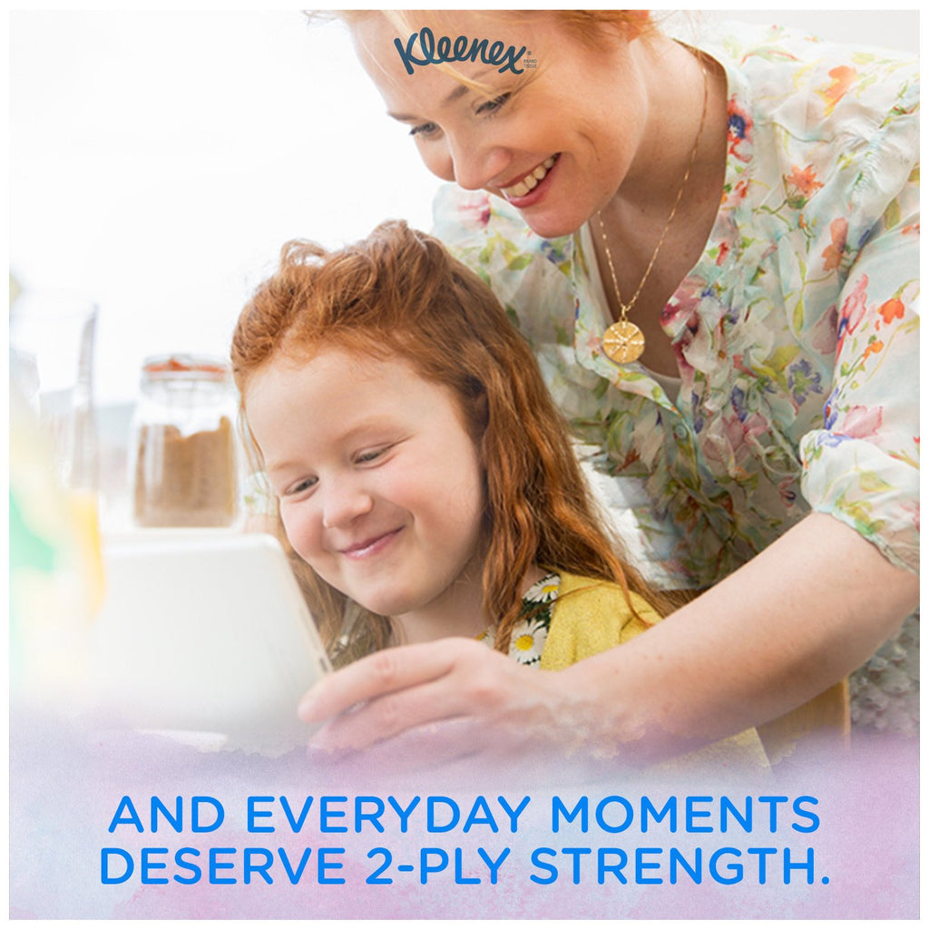 Kleenex Perfect Fit Facial Tissues, 50 Count (pack Of 12)