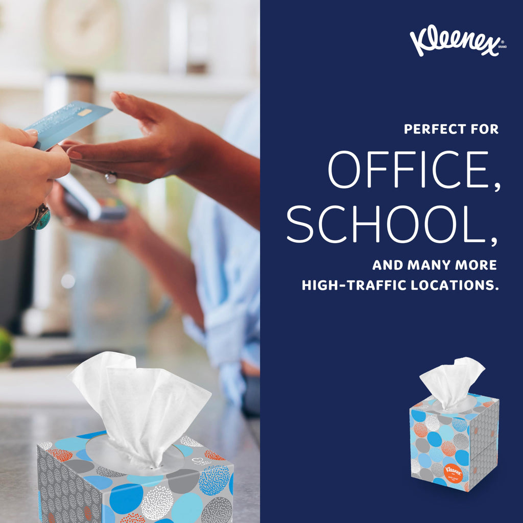 Kleenex Professional Anti-Viral Facial Tissue, 3-Ply, 3/Pack