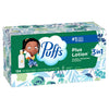 Puffs Facial Tissues Plus Lotion, 8 Family Rectangle Boxes, 124 Facial Tissues per Box, Allergies and Colds (Packaging May Vary)