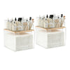 SPOSPO 2 in 1 Disposable Facial Towel Holder and Cosmetic Organizer