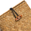 Tissue Box Cover Square, Seagrass Tissue Box Holder, Woven Facial Tissue Holder, Rattan Wicker Tissue Box, Decorative Tissue Cover for Dinner Table, Living Room, Bathroom, Bedroom, Office (Natural)