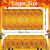 3pcs Fall Table Cloth Fall Tablecloth Thanksgiving Scarecrow Table Covers