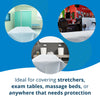 TIDI 356 Avalon Disposable Stretcher Sheet, 40 in x 60 in, 100 Count