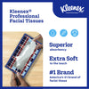 Kleenex Professional Facial Tissue, Bulk, 12 Boxes x 125 Tissues (03076)