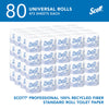 Scott Professional Standard Roll Toilet Paper, Bulk, 80 Rolls (13217)