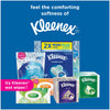 Kleenex Ultra Soft Facial Tissues, Flat Box, 120 Tissues per Flat Box, 3 Packs