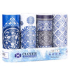 Car Round Canned Tissue Box Cup Holder Facial Tissues,Cylinder Tube Face Towel,4 Canister 3-Ply Car Napkins for Travel Tissue Bulk Fit Home,Office,School by CLOVER