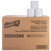 Genuine Joe Standard Bath Tissue, 2-Ply, 3.75" x 4.5", 500 Sheets, Pack of 96